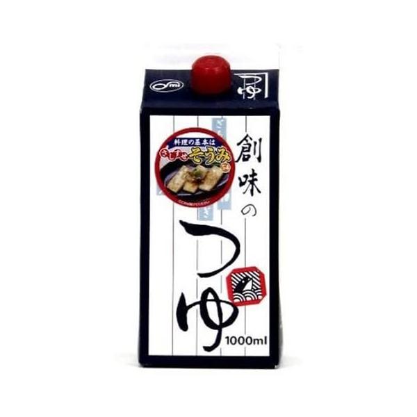 創味食品 創味のつゆ 1000ml ★酒類・冷凍食品・冷蔵食品との混載はできません★