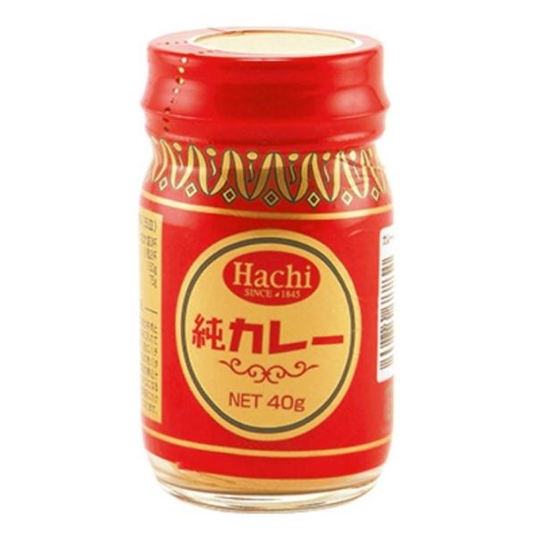 ハチ 純カレー 40g 　食品・調味料・菓子・飲料　詰合せ10kgまで同発送　