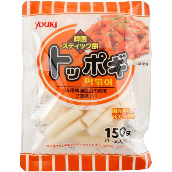 他サイト： ユウキ食品 トッポギ 150g ★酒類・冷凍食品・冷蔵食品との混載はできません★の商品画像