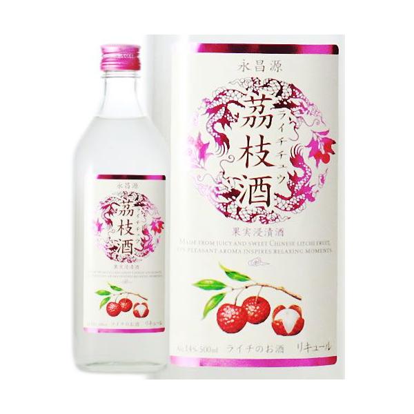 上品な香りと甘くみずみずしい味わい楊貴妃が好んで食べたと伝えられる中国の代表的な果実【ライチ】をお酒に漬け込んで作りました。アルコール分：14％内容量：500ml備考1.パッケージのデザインが掲載の画像と異なる場合がございます。2.タイムリ...