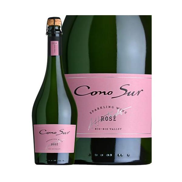 コノスル　スパークリング　ロゼ　チリ　ロゼワイン　750ml [N]