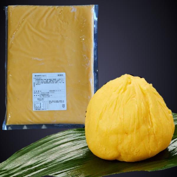 《商品説明》しっとりとした口当たりの良い黄身寿司です。前菜・創作料理等にお使い下さい。1袋は1kgです。1ケースは10袋です。《生（原）産地》日本《加工地》日本《保存方法》冷凍《賞味期限》製造より365日《解凍方法》自然解凍《納品実績》ホテ...