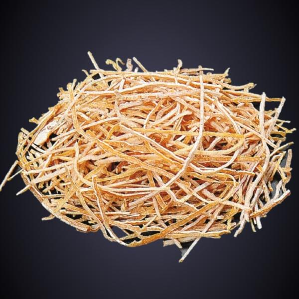 《商品説明》松前漬けなど珍味原材料の素材にご利用いただけます。原料品薄の為、注文都度、確認在庫とさせてください。1本サイズは幅2mmX長さ10〜15ｃｍです。1袋に1ｋｇ入っています。《生（原）産地》アルゼンチン、ロシア《加工地》日本《保存...