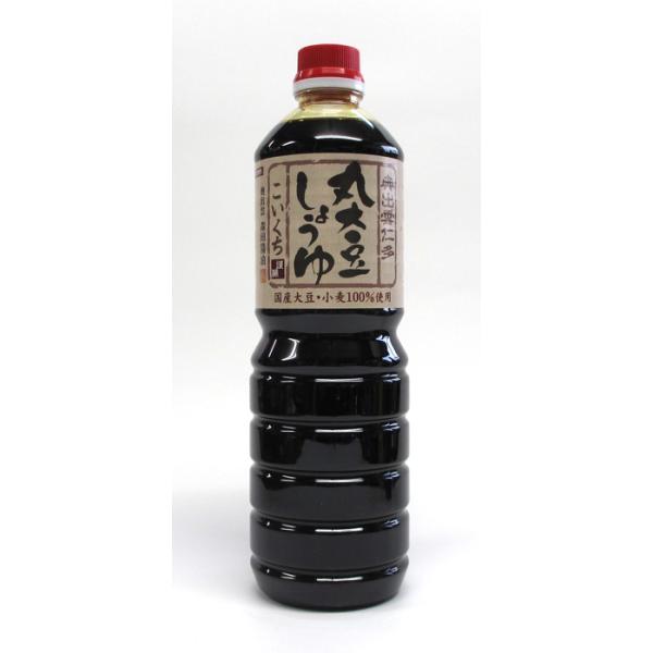 ※表示送料はヤマト運輸100サイズ以内の場合です※　　森田醤油　丸大豆しょうゆ　１本（1L）