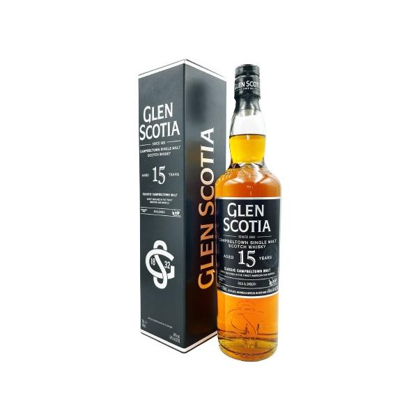 ウイスキー グレンスコシア 15年 箱付 700ml 46度 キャンベルタウン