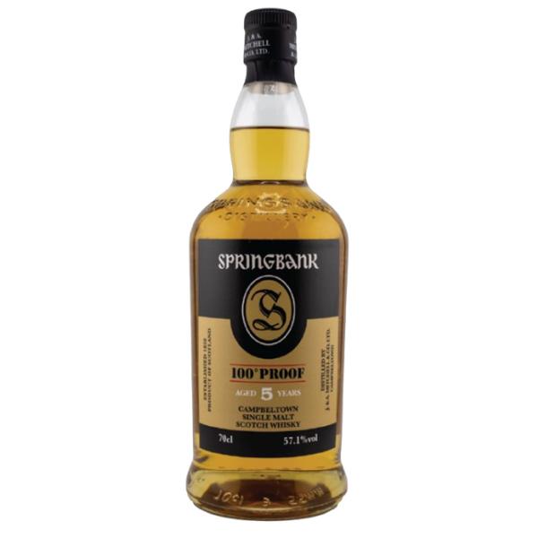 スプリングバンク ウイスキー 5年 100プルーフ 700ml 57.1% 箱無し