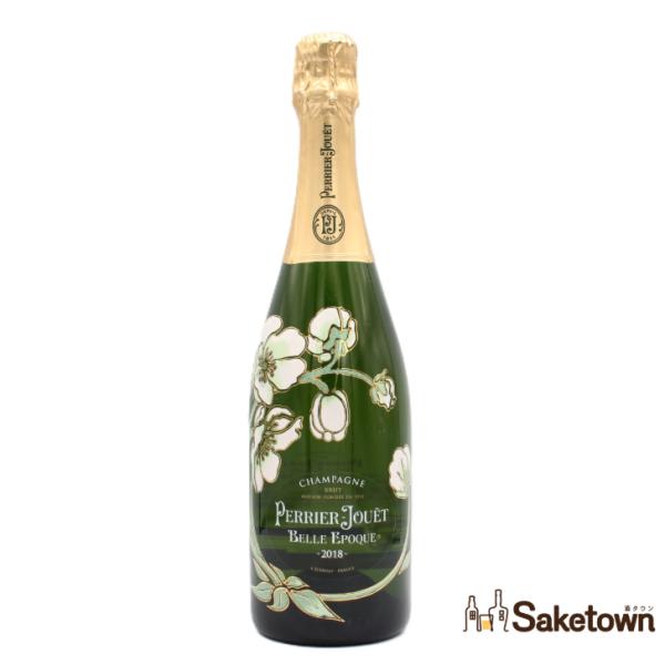 全国配送可能　ペリエ ジュエ ベル エポック 2018 シャンパン 辛口 12.5% 750ml 箱無し (Perrier Jouet Belle Epoque 2018)