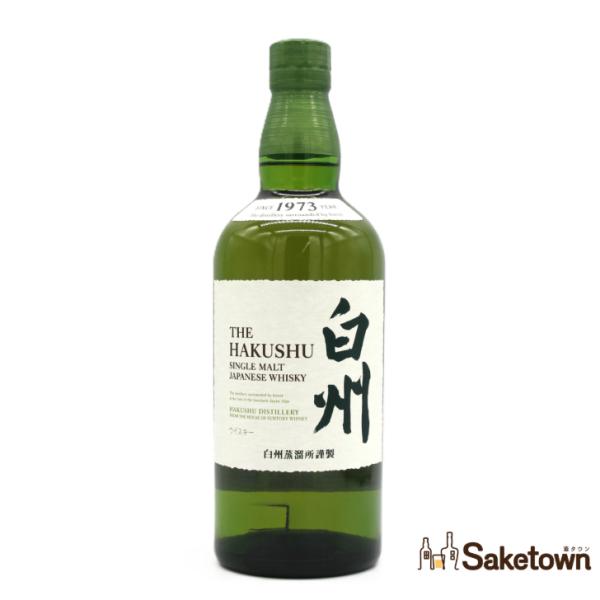 サントリー 白州 シングルモルトウイスキー 【新品・外箱付き】700ml× 1本 サントリー シングルモルトウイスキー 白州 全国配送可能