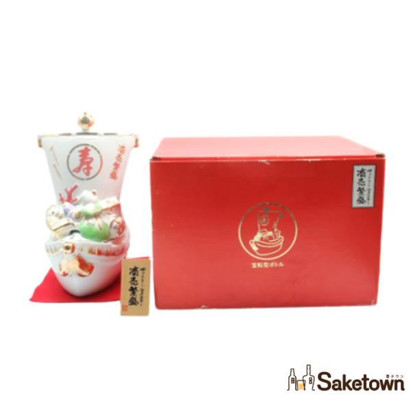 サントリー 山崎 商売繁盛 陶器ボトル 600ml 43% SUNTORY（サントリー） 全国配送可能 ピュアモルトウイスキー山崎 商売
