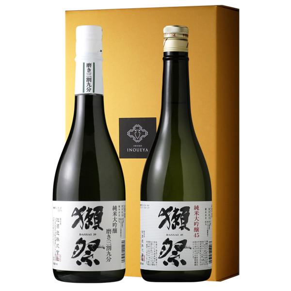 獺祭 獺祭セット(720ml×2 プレゼント ギフト 純米大吟醸45 純 獺祭 獺祭セット(720ml×2 プレゼント ギフト 純米大吟醸45 純