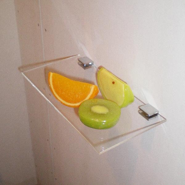 壁付けアクリルラック 透明 300mm 100mm 壁掛け棚 ウォールシェルフ アクリル棚 壁面棚 シンプル おしゃれ Sa Lk Clr1 作吉 通販 Yahoo ショッピング