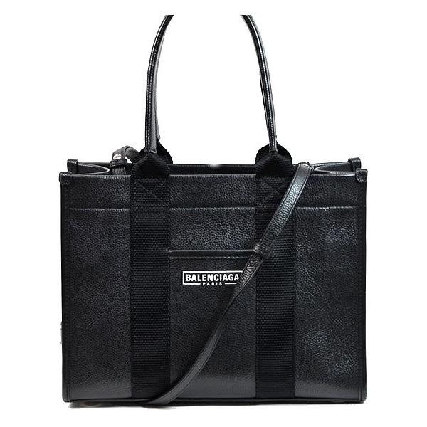 【超美品】バレンシアガ ハードウェア スモールトートバッグ 黒 671402 BALENCIAGA（バレンシアガ） 【美品】バレンシアガ バッグ ハード