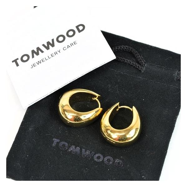 TOM WOOD（トムウッド） 【美品】トムウッド ピアス フープ Bao Hoops