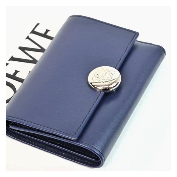 LOEWE（ロエベ） 【未使用品】ロエベ ぺブル バーティカル ウォレット