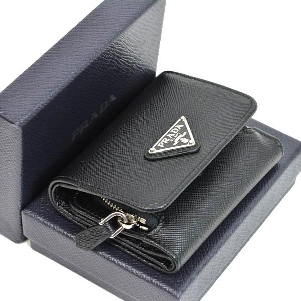 PRADA 【未使用品】プラダ 1MH044 サフィアーノトライアングル