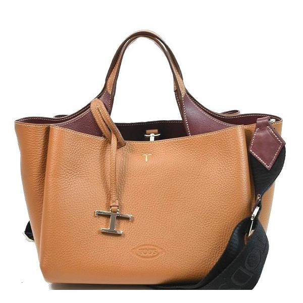 TOD'S 【超美品】トッズ Tタイムレス バッグ ミニ 2WAY