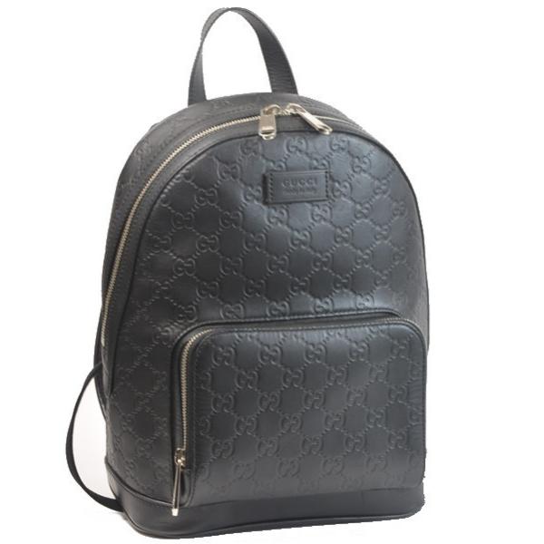 GUCCI グッチ マイクログッチシマ バックパック リュック ブラック GUCCI（グッチ） 【新品同様】グッチ バックパック 450967 グッチシマ