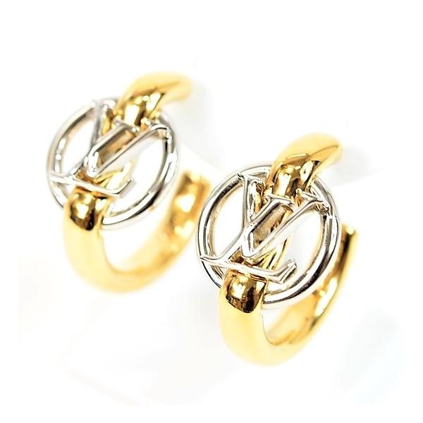 LOUIS VUITTON 【新品同様】ルイヴィトン ピアス ブックル