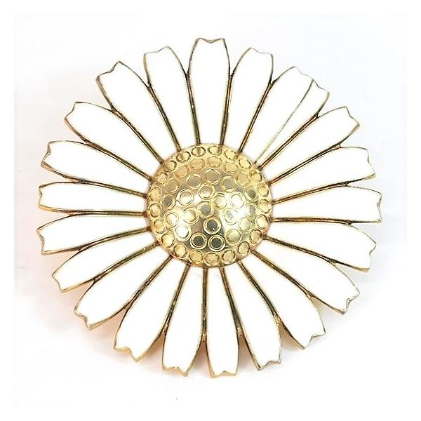 Georg Jensen 【美品】ジョージジェンセン デイジー ブローチ シルバー