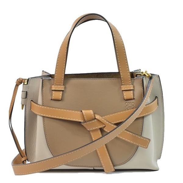 LOEWE 【美品】 ロエベ ゲート トップ ハンドル ミニ ハンド