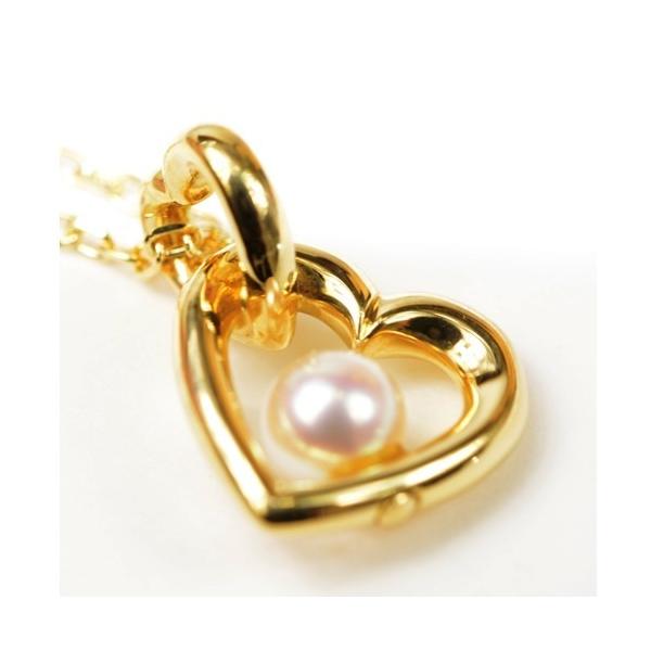 パール　ペンダント　セット　K18YG K18YG クラフト パール ネックレス | ete bijoux (Women