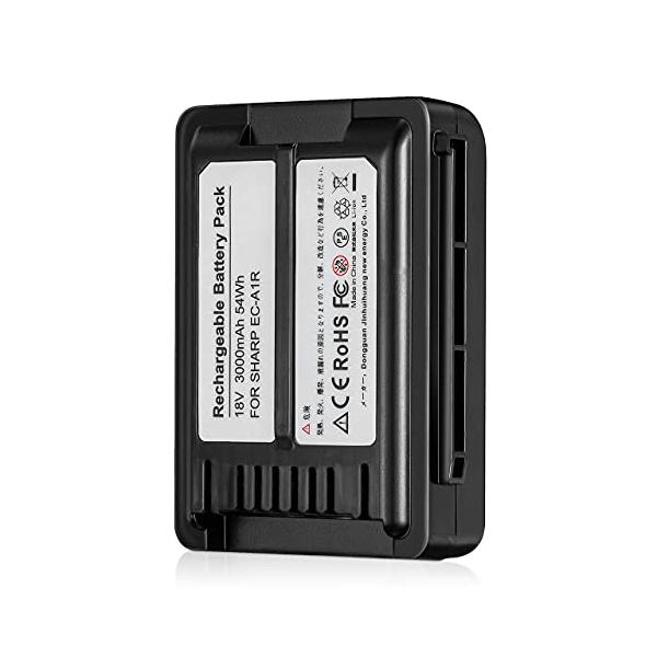 カラー：ブラック・【対応機種】SHARP BY-5SA BY-5SB コードレス 掃除機 交換用 バッテリーEC-A1R　EC-A1RX　EC-AH2R EC-AP500　EC-AP700 EC-AR2S　EC-AR2SX EC-AR3S　...