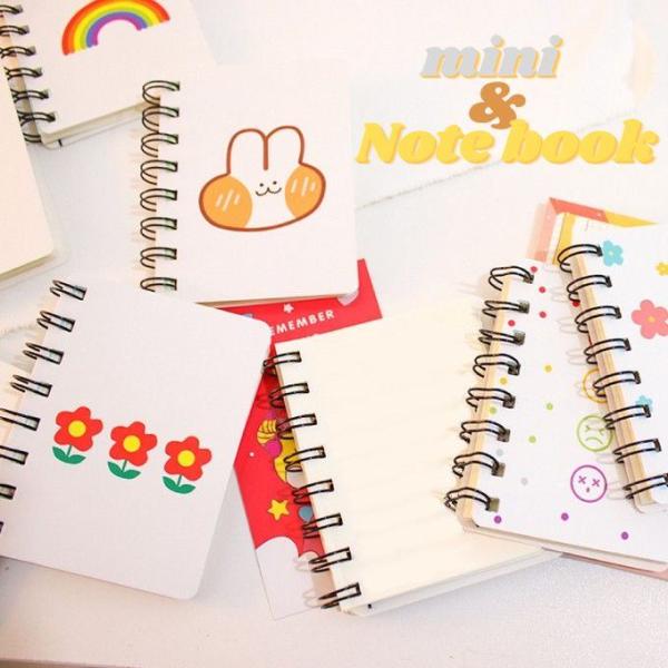 メモ帳 メモ用紙 メモ 無地 ノート ミニノート リングノート 白 文房具