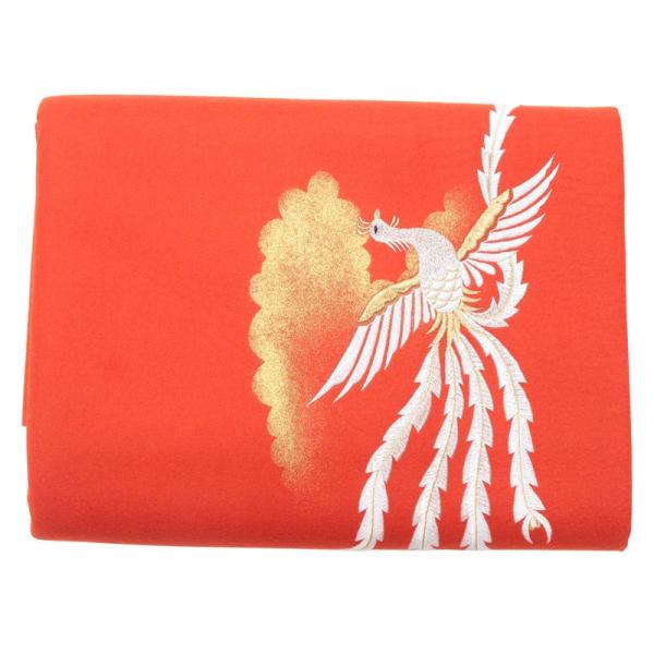 毛氈　刺繍40×7段　鳳凰 アウトレット品 三月毛せん 雛人形用 40×7 フェルト 鳳凰刺繍入