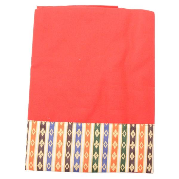 アウトレット品 三月毛せん 雛人形用 30×7 メルトン 繧繝付き 赤毛氈