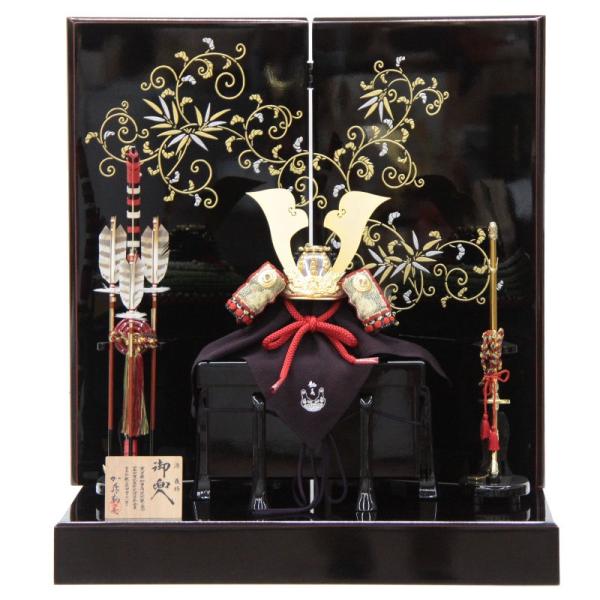 ミニ兜5個セット 五月人形 兜 平飾り 1/3（245to1007）鞆美 ym1212（gk229/yb1018