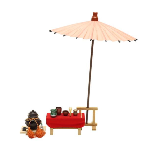 アウトレット品 雛人形 道具単品 中 雛道具 野点セット 25a-ya-0588