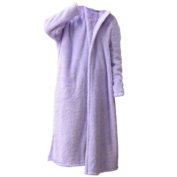 ファッション レディース モコボア お出掛け着る毛布 FREEサイズ