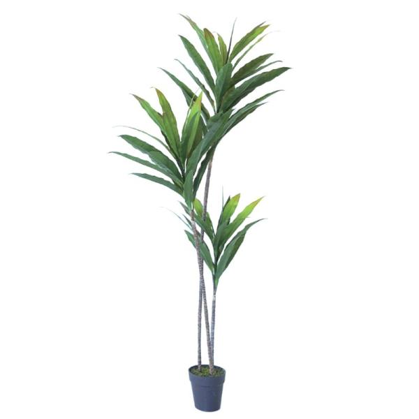 光触媒　人工観葉植物　ウォールグリーン　フェイクグリーン　ドラセナポット140 人工観葉植物 ドラセナ ポット 140 グリーン （1個入り） 992620