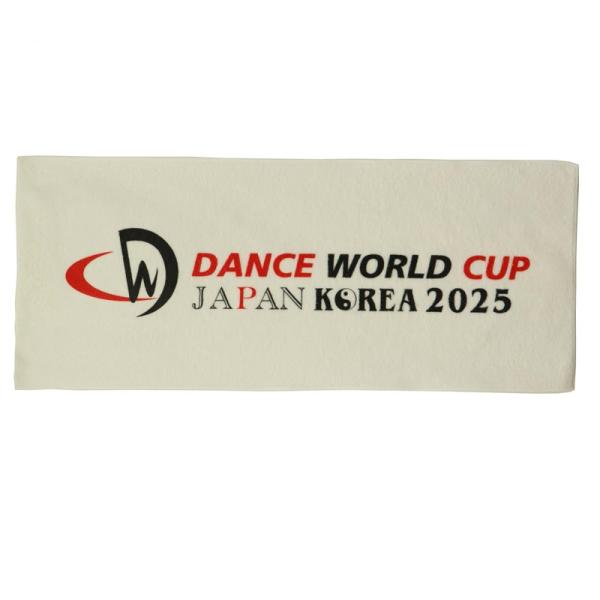 DWC 公式グッズ dwc25 フェイスタオル 34×84 1枚 25tow DANCE