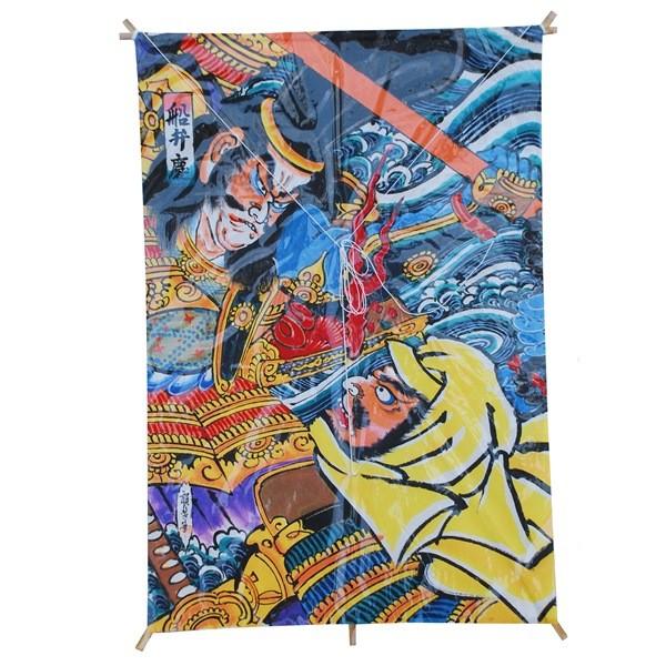和凧 船弁慶 歌舞伎絵風凧 凧単品 高さ74cm 7451hunaben Tako 7451hunaben さくらソレイユ 通販 Yahoo ショッピング