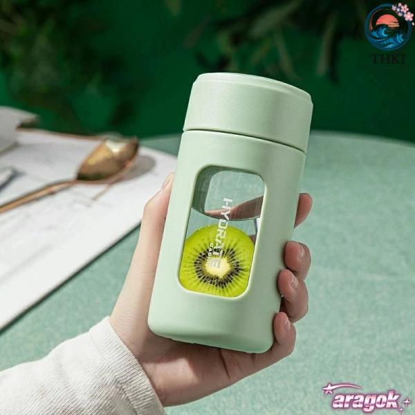 ティーボトル 耐熱ガラス 水筒 二重構造  茶こし付きタンブラー 240ml 380ml ポータブル 使いやすい おすすめ 人気 注目アイテム 便利グッズ 毎日使いに