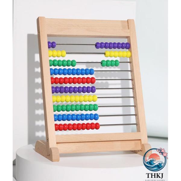 百玉そろばん 子供用 数字カード 算数 知育玩具  小学生 足し算 引き算 掛け算 割り算 教材 使いやすい おすすめ 人気 注目アイテム 便利グッズ 収納便利