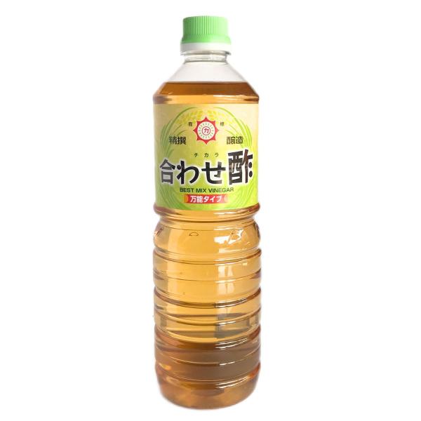 チカラ合わせ酢 1000ml×1本 伊集院食品工業所 便利 簡単 楽々 調味料 ギフト お歳暮 ドレッシング 梅 お寿司 しめサバ 南蛮漬け 酢の物 浅漬け