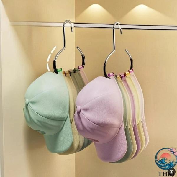 帽子 ネクタイ スカーフ バッグ用 THKJ 耐久性マンガン鋼製ラウンドフック 取り付け簡単 使いやすい おすすめ 人気 注目アイテム 便利 定番 毎日使える