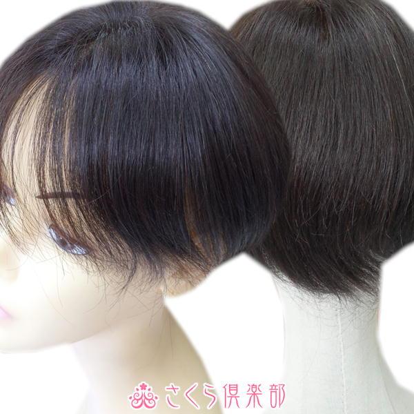 さくら倶楽部 部分ウィッグ 人毛100% 特殊人工皮膚付き 女性用 さくら倶楽部 部分ウィッグ 人毛100% 特殊人工皮膚付き 女性用