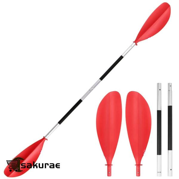 【ブレードデザイン＆コンフォートグリップ】ギザギザのエッジと流線型のブレードデザインにより、パドルのバタつきを抑えながらパワーと安定性を高めています。収縮するPEチューブカバーを備えたシャフトは、手に優れたグリップを提供し、水ぶくれを防ぎ、...