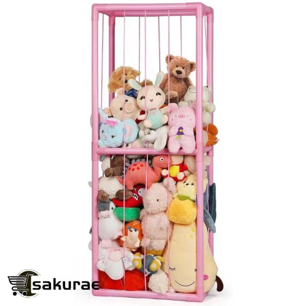 ぬいぐるみ 収納 おもちゃ 収納ネット 収納庫 収納ボックス ぬいぐるみ