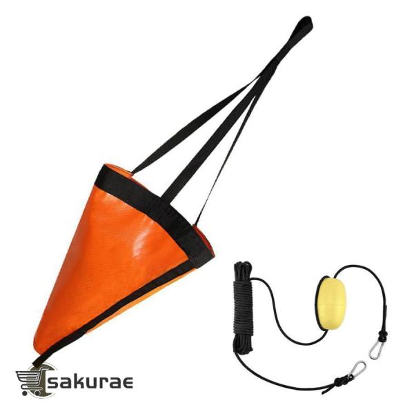 シーアンカーフロート付 L ２１~２５ｆｔ ボート 流し釣 ボート 船釣 シーアンカーフロート●Ｌ カヤック パラシュートアンカー フィッシング