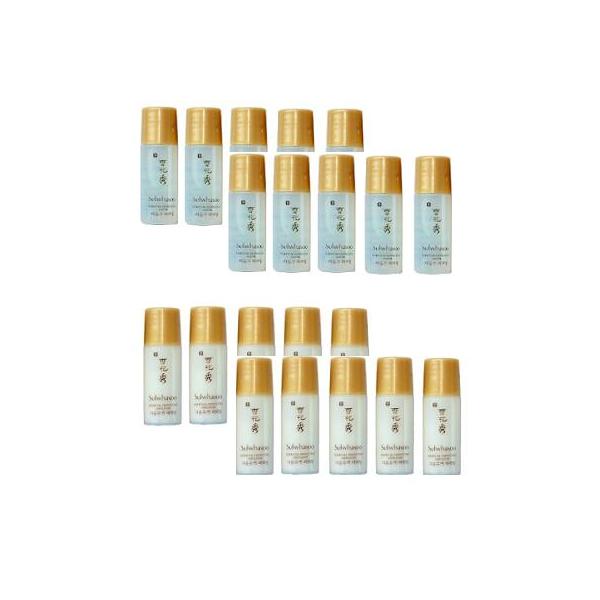 化粧水＆乳液20本セット 韓国 雪花秀 ソルファス ミニサイズ