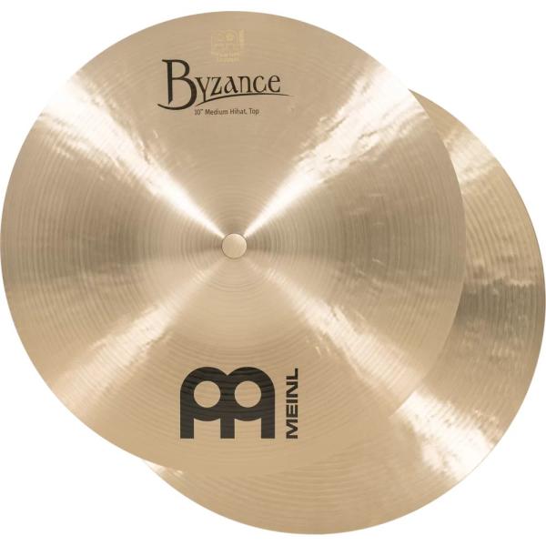 MEINL Cymbals ハイハットシンバル Byzance Traditional シリーズ 10" Mini hats B10MH〔マイネル シンバル ドラム〕