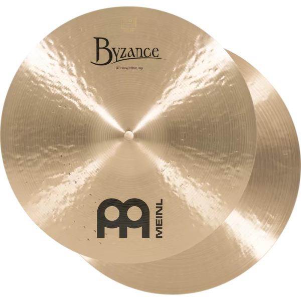 MEINL Cymbals ハイハットシンバル Byzance Traditional 14" Heavy B14HH〔マイネル シンバル ドラム〕