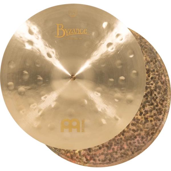 MEINL Cymbals ハイハットシンバル Byzance Jazz シリーズ 14" Thin B14JTH〔マイネル シンバル ドラム〕