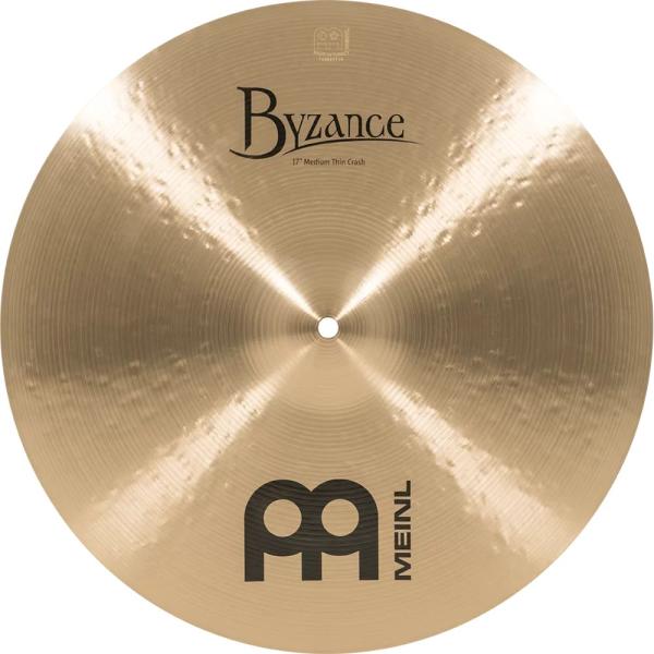 MEINL Cymbals クラッシュシンバル Byzance Traditional シリーズ 17" Medium thin B17MTC〔マイネル シンバル ドラム〕