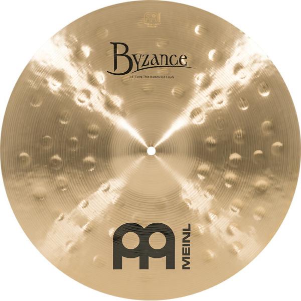 MEINL Cymbals クラッシュシンバル Byzance Traditional シリーズ 18" Extra Thin Hammerd Crashe B18ETHC〔マイネル シンバル ドラム〕