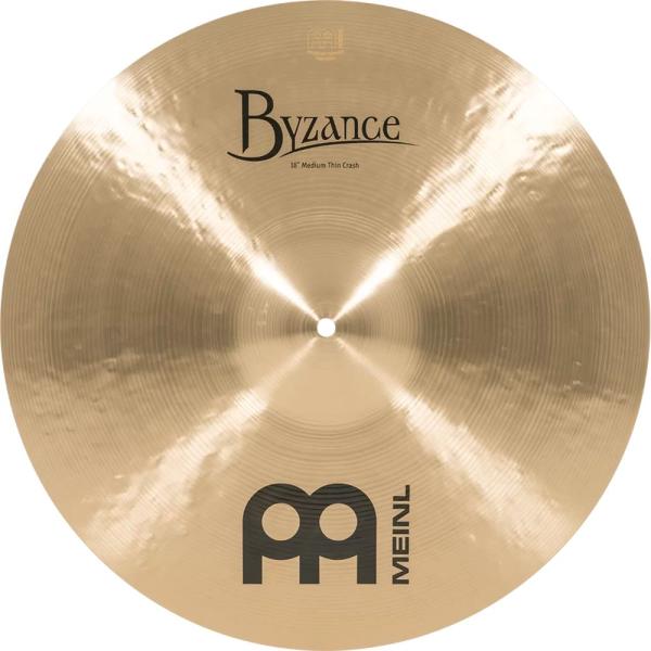 MEINL Cymbals クラッシュシンバル Byzance Traditional シリーズ 18" Medium thin B18MTC〔マイネル シンバル ドラム〕